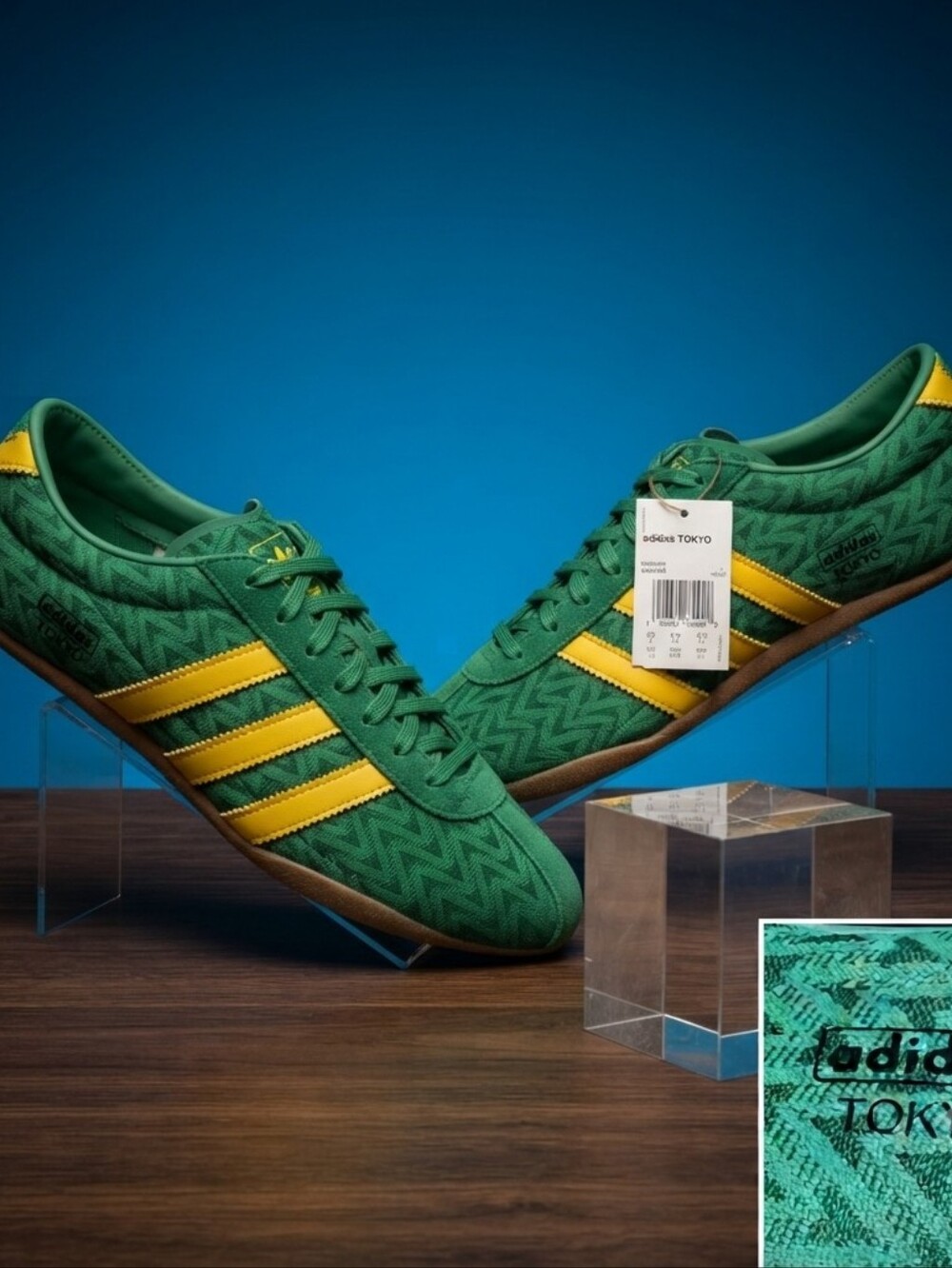 Adidas Originals Tokyo W Bold Green EQT Yellow Women's Size 10.5 New IH6613
